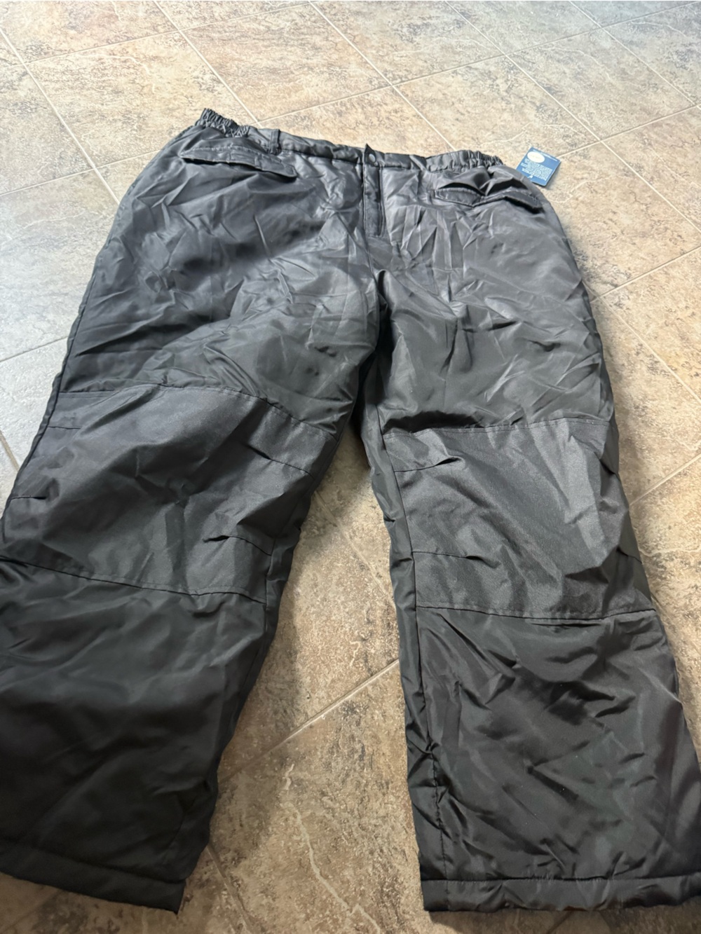 Cherokee Men's Black Winter Snow Pants